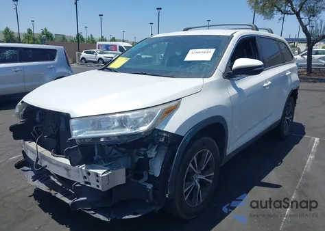 2019 Toyota Highlander Le из США, поврежденный, VIN 5TDZZRFH9KS292312